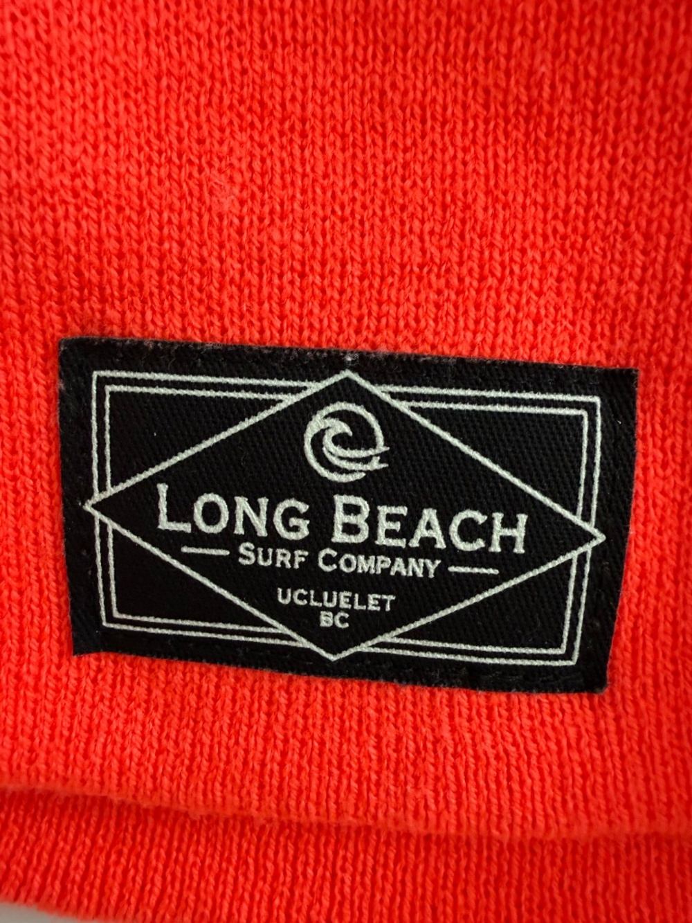 Orange Winter Toque - Picture 4 of 4